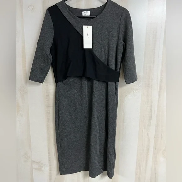 Dkny | Dresses | Dkny Black Grey Dress Size 8 Nwt | Poshmark